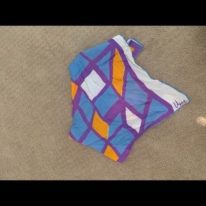 Triangular Scarf Top Vintage Purple Bella Hadid